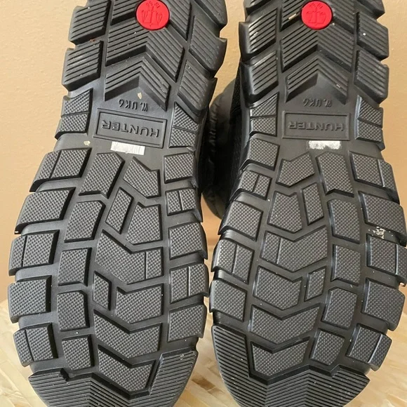 Hunter Black Quilted Winter Boots - Picture 3 of 4